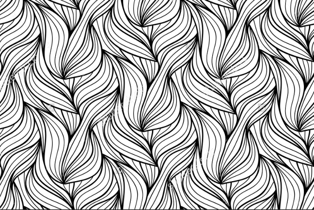 monochrome wave pattern idea