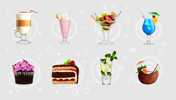 delicious food icons1