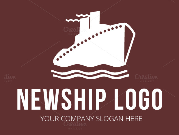 new ship logo template
