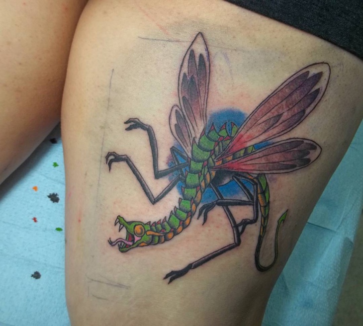 dragonfly tattoo design