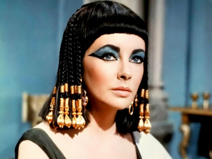 elizabeth taylor cleopatra eye makeover