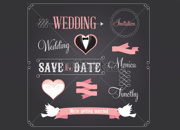 wedding invitation banner template