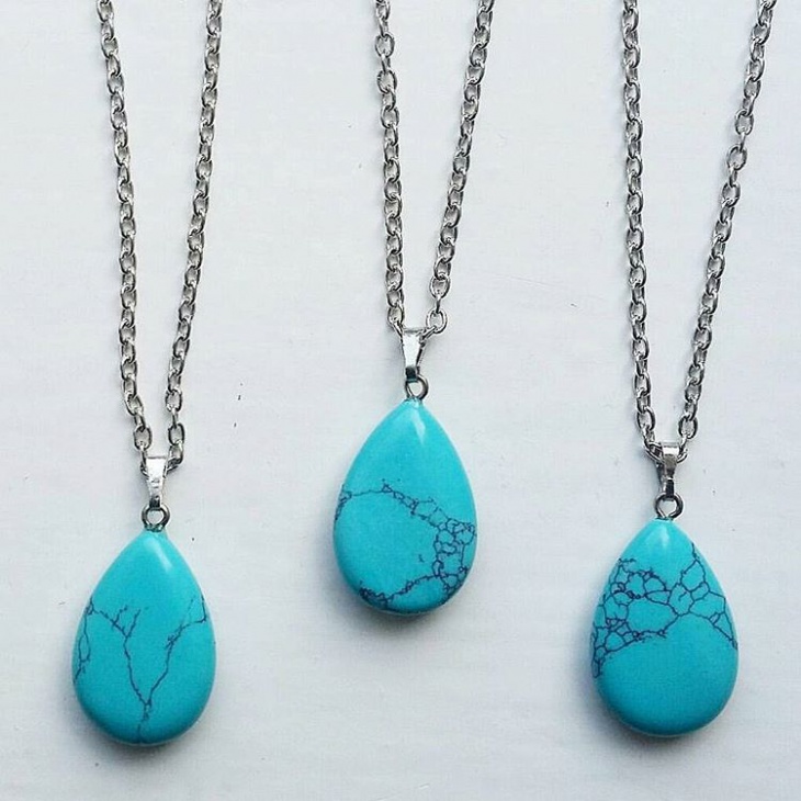 blue summer pendants