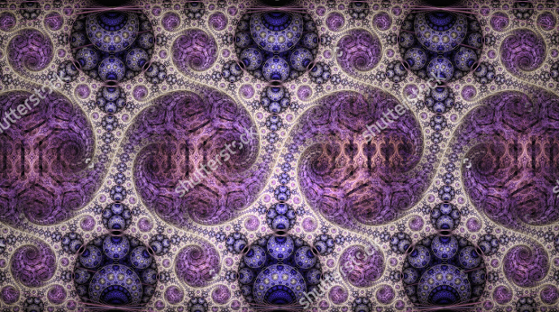 purple ornate carpet pattern