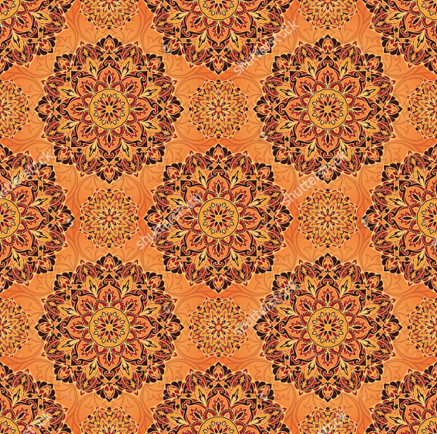 colorful floral carpet pattern