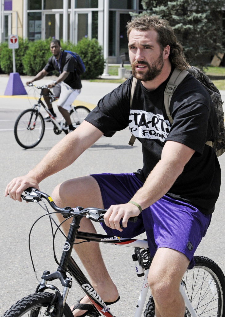 jared allen curly mullet haircut