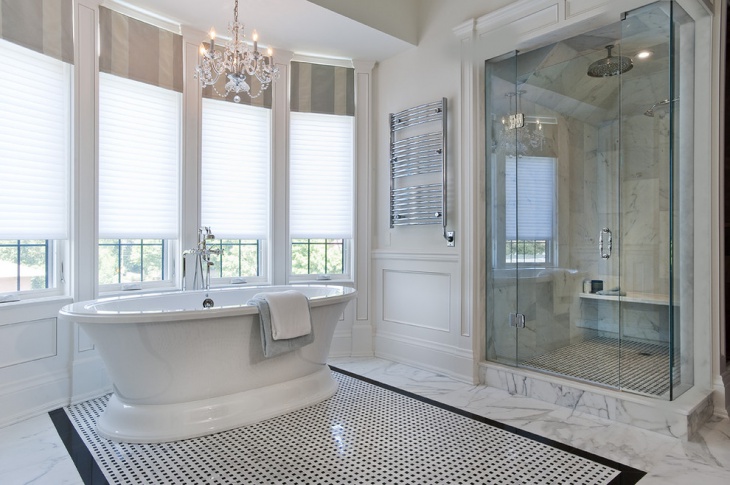 luxurious bathroom shower design