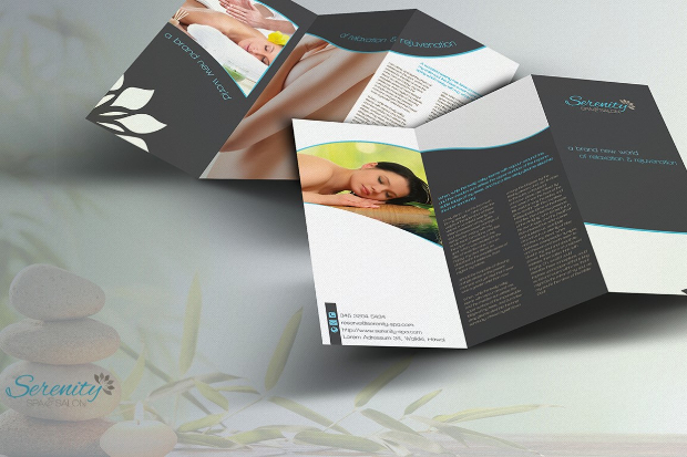 Serenity Spa Massage Brochure
