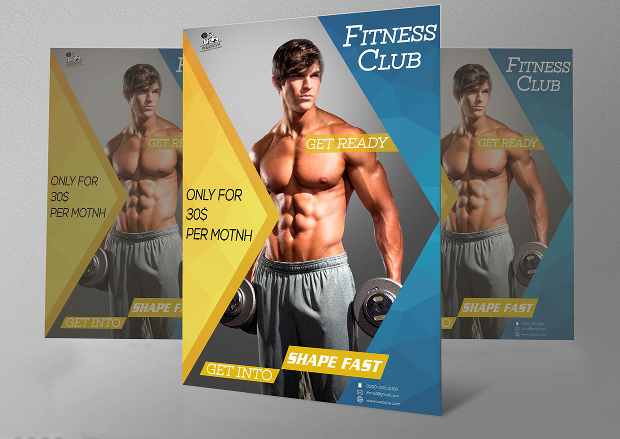 fitness club banner