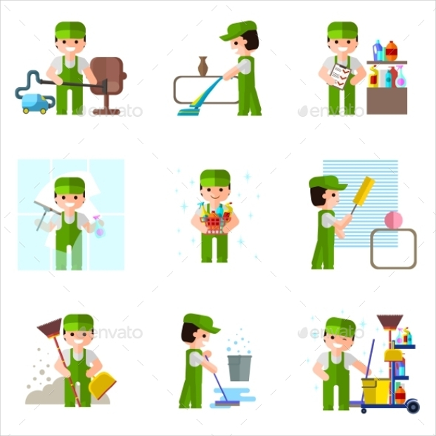 cleaning company icon