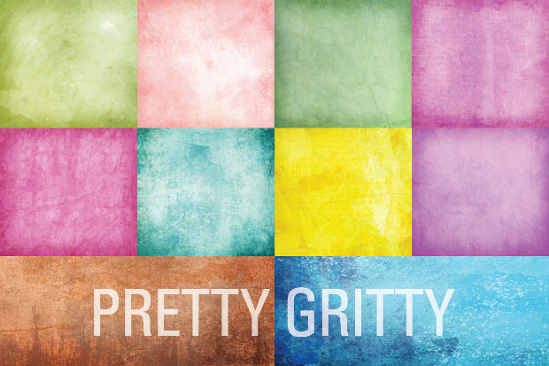 colorful gritty texture design