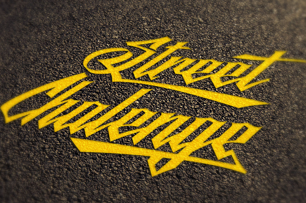 street graffiti font