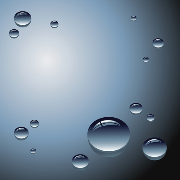 drops of water droplets vector