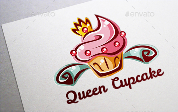 queen cupcake logo idea