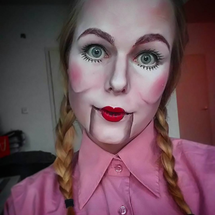 ventriloquist puppet makeup