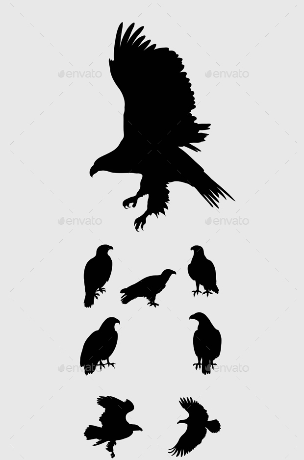 eagle crest vector1