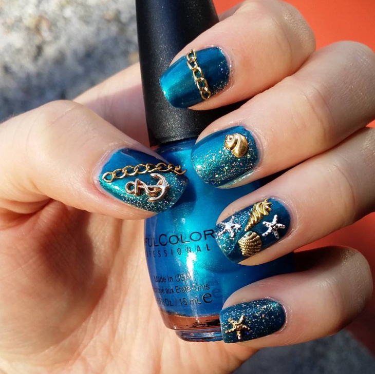 ocean nails