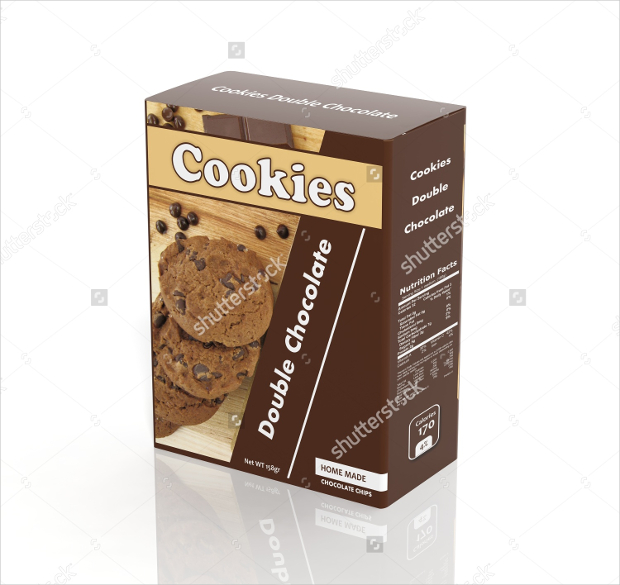 3d cookies paper packaging