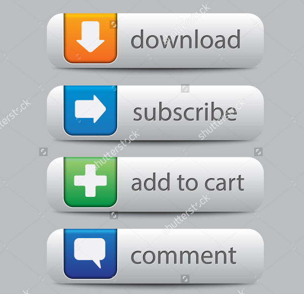 white square rounded call to action buttons