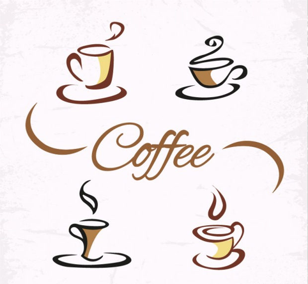 hand drawn coffee cups free vector