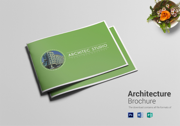 modern architecture brochure