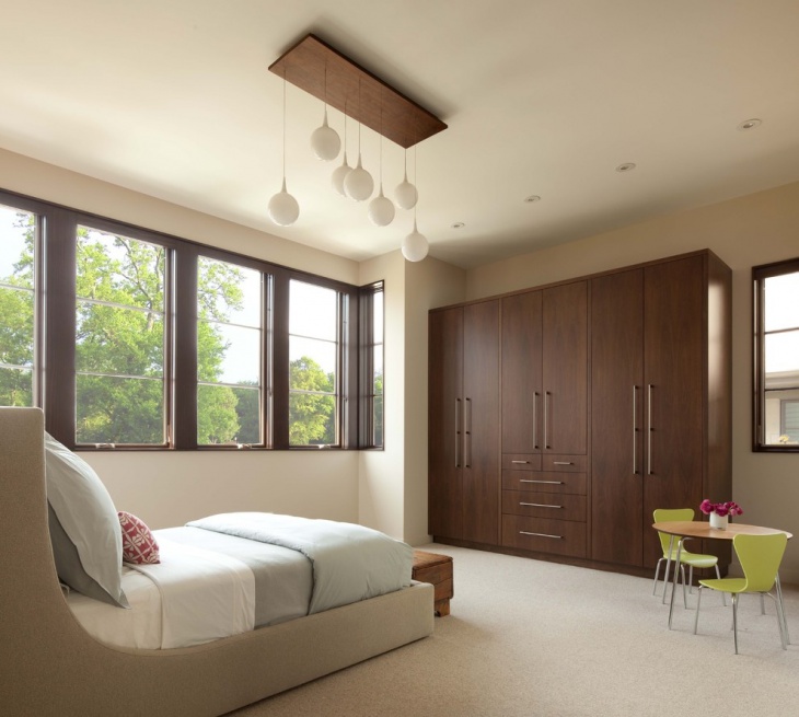 most elegant modern wood wardrobe bedroom designs