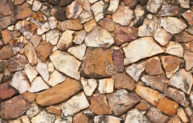 brown rock wall pattern
