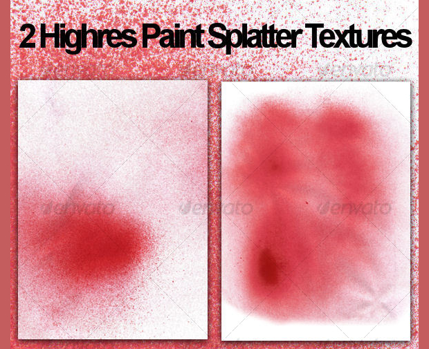 paint splatter texture design