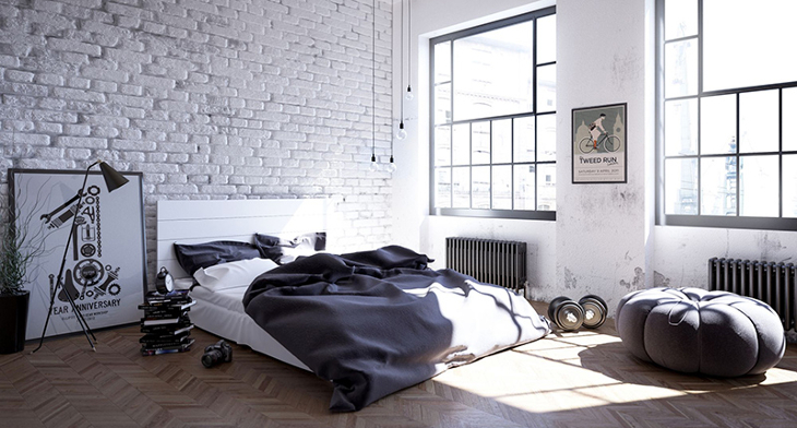 17 Loft Style Bedroom Designs Ideas, Loft Bedroom Style Ideas