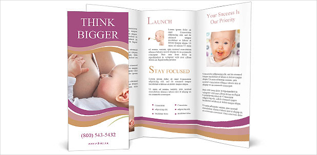 Breast Feeding Child Care Brochure