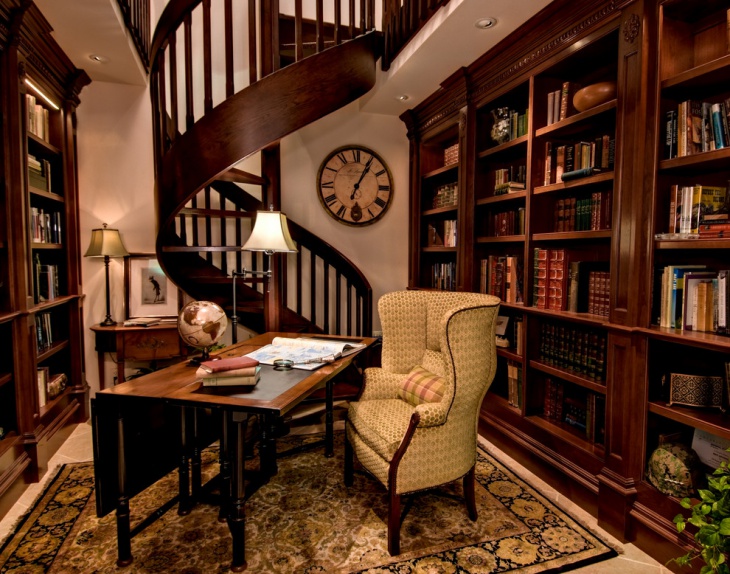 small library interior design