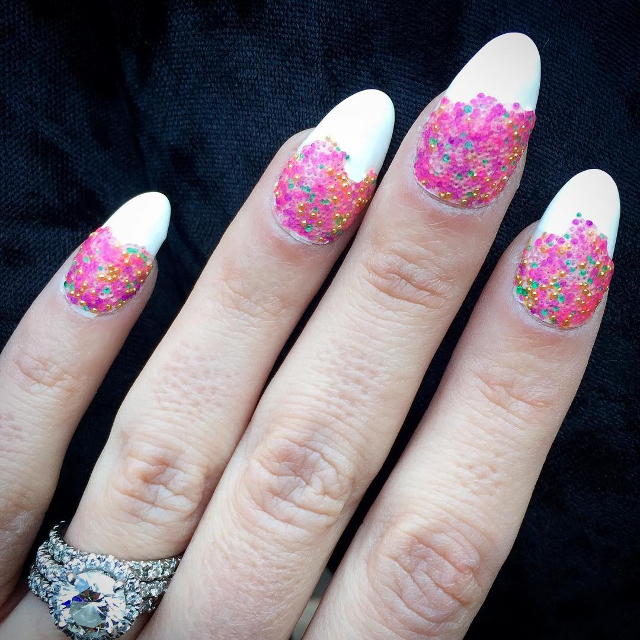 15+ Beaded Nail Art Designs, Ideas Design Trends Premium PSD