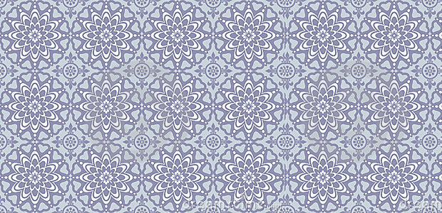 blue classic pattern