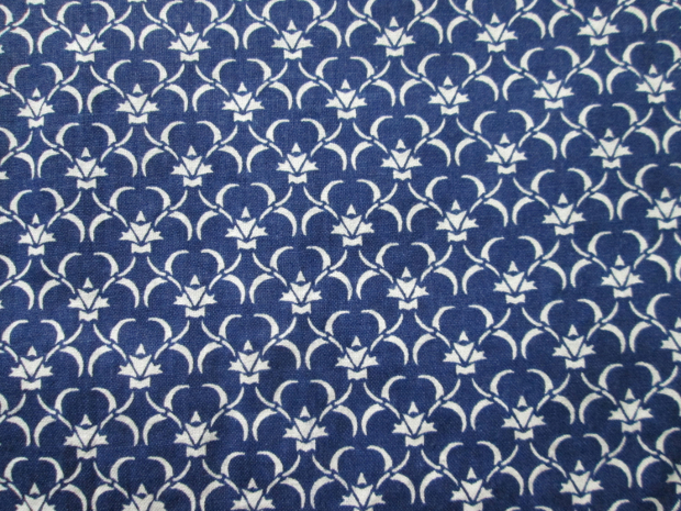 navy blue classic fabric pattern design