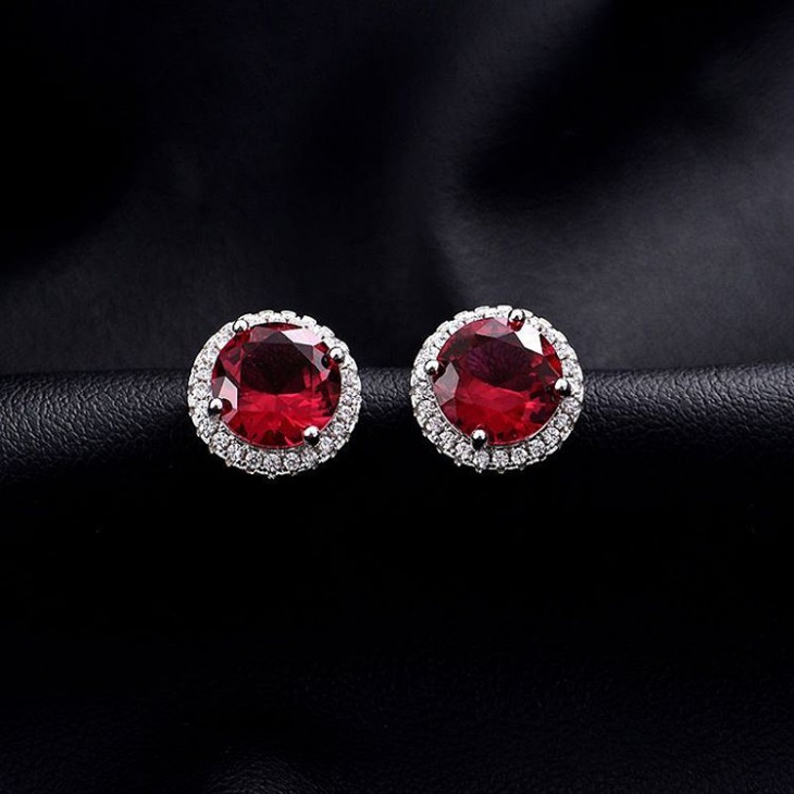 20+ Ruby Earring Designs, Ideas, Models | Design Trends - Premium PSD ...