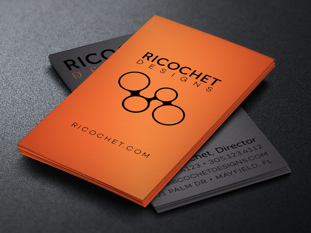 modern graphic design business card design