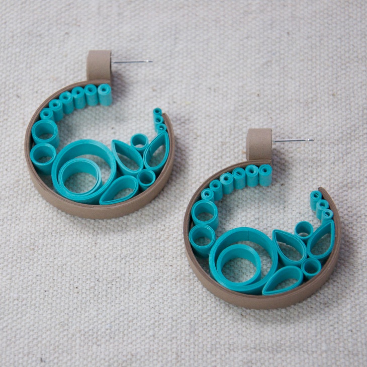 quilled paper jewelry