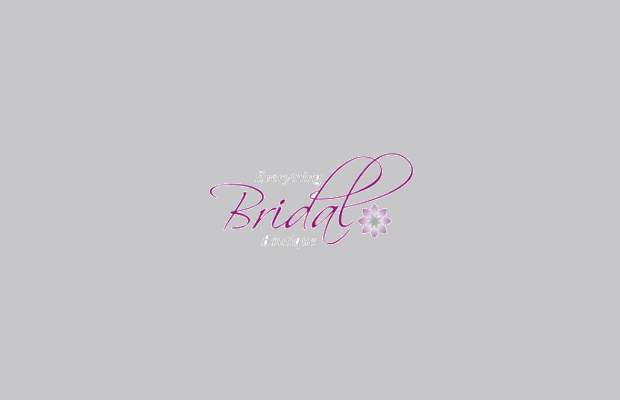 purple bridal boutique logo design