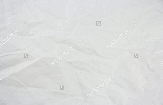 white wrinkled paper texture