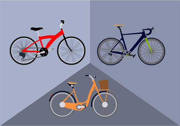 free bicycle vector