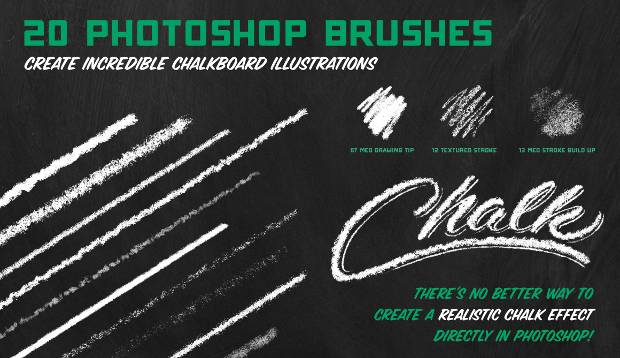 chalk photoshop brushes free download