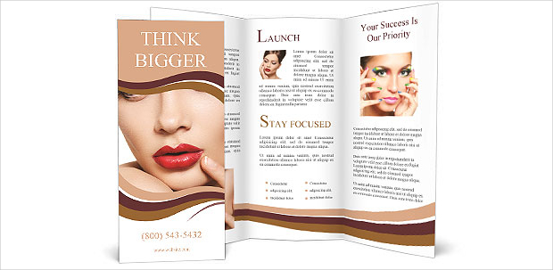 Girl Lipstick Brochure