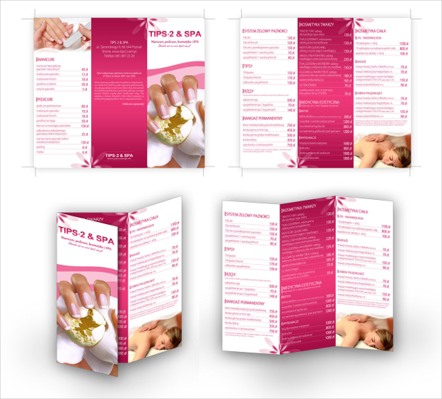 Cosmetic and Spa Brochure