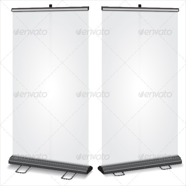 Blank Roll Up Banners