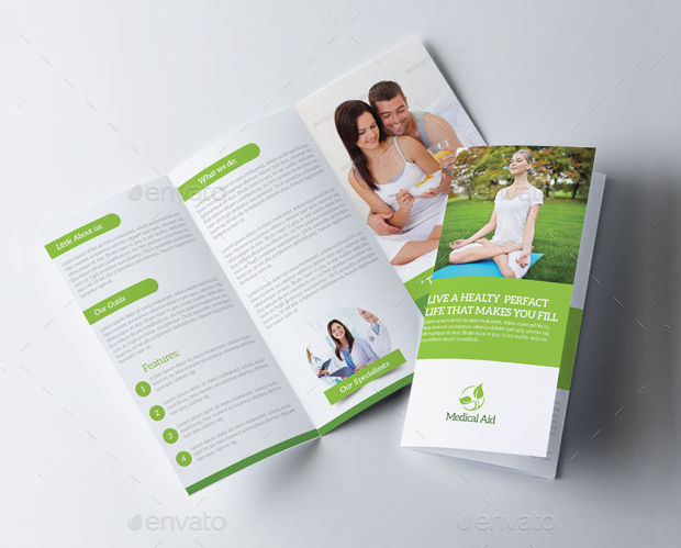 Fitness and Health Care Brochure