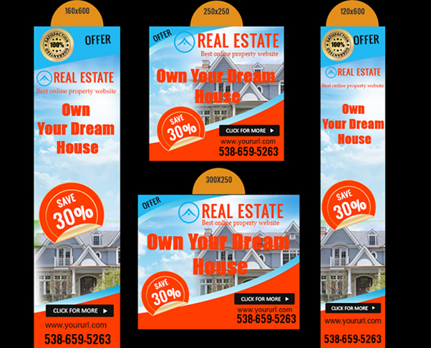 real estate ad banners