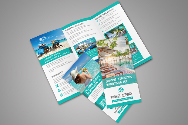 Tri-fold Travel Agency Brochure