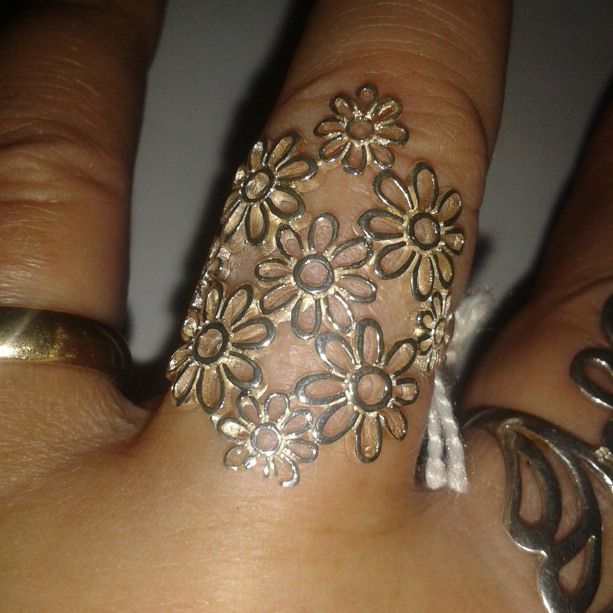 lacy sculptural ring