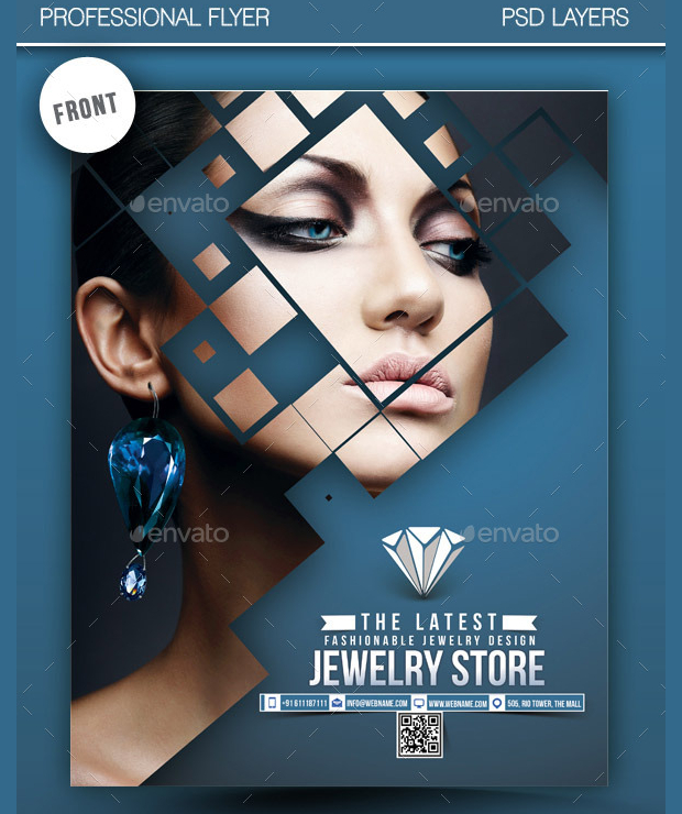 Diamond Jewelry Shop Flyer