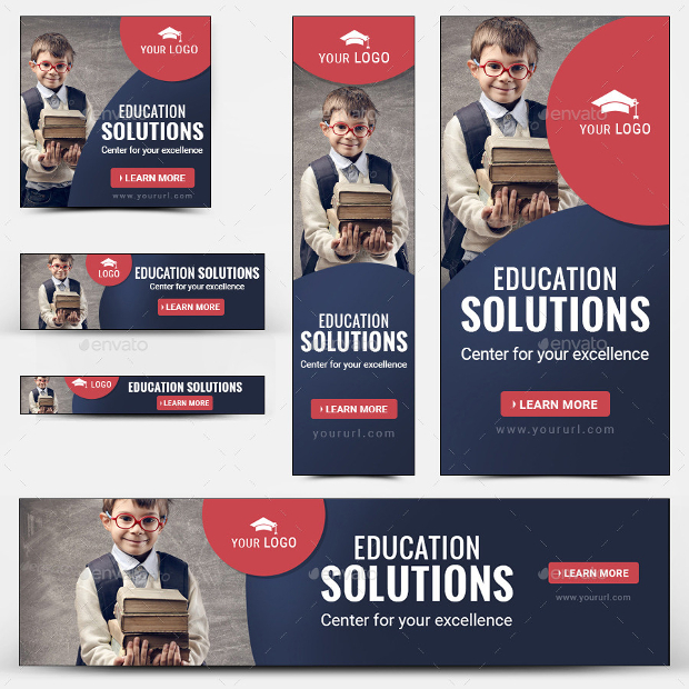 Awesome Education Banner Template